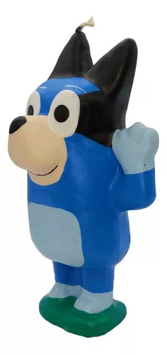Bluey/Vela pastelera de cera