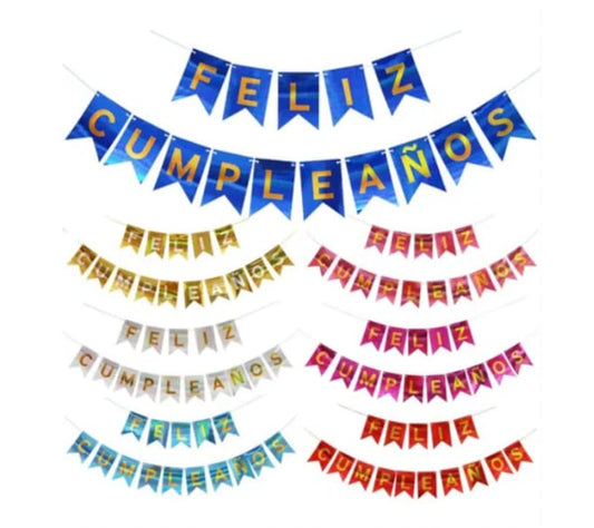 Banner "Feliz Cumpleaños"
